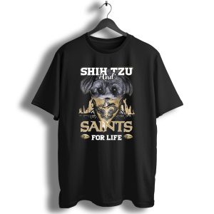Shih Tzu And Saints For Life T Shirt