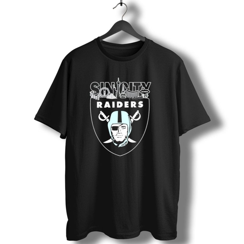 Sin City Raiders Las Vegas Skyline T Shirt 1 T Shirt 1