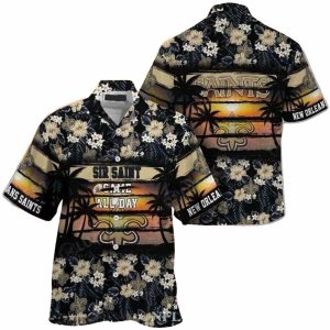Sir Saint Game All Day New Orleans Saints Hawaiian Shirt For Men