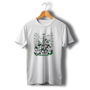 Sko Birds Philadelphia Eagles Fan City Crowd T-Shirt