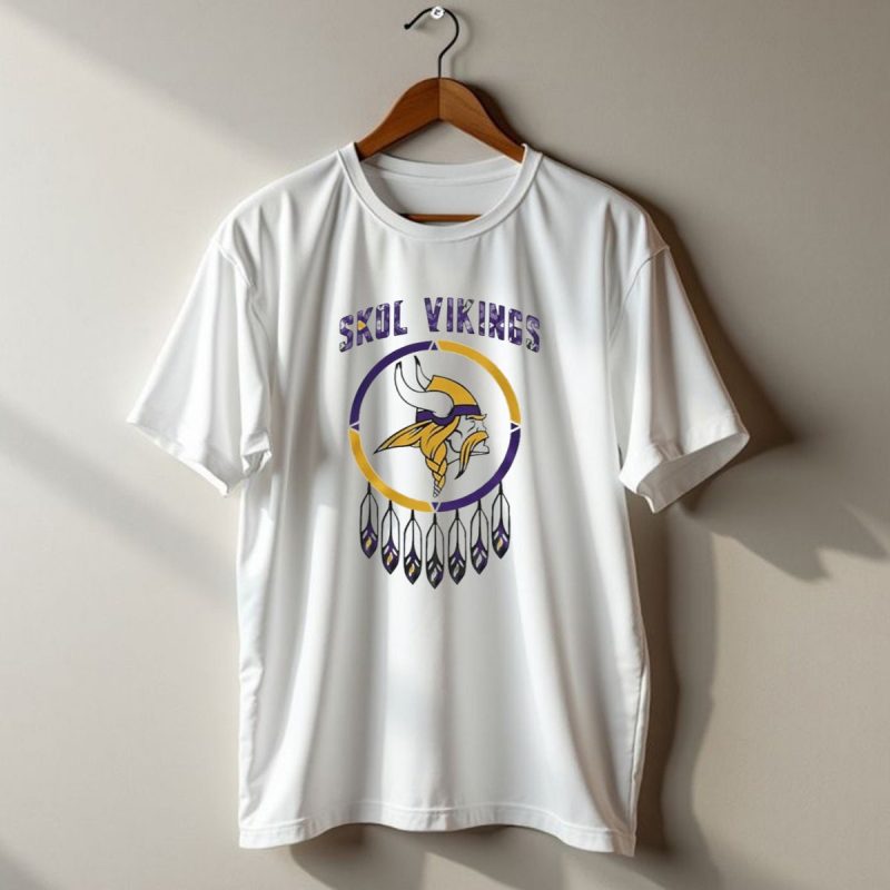 Skol Vikings Minnesota Vikings Native American Heritage Month T Shirt 1 T Shirt 1