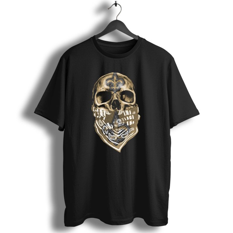 Skull-Fleur-De-Lis-New-Orleans-Saints-T-Shirt-1_T-Shirt-1 Skull Fleur De Lis New Orleans Saints T Shirt 1 T Shirt 1