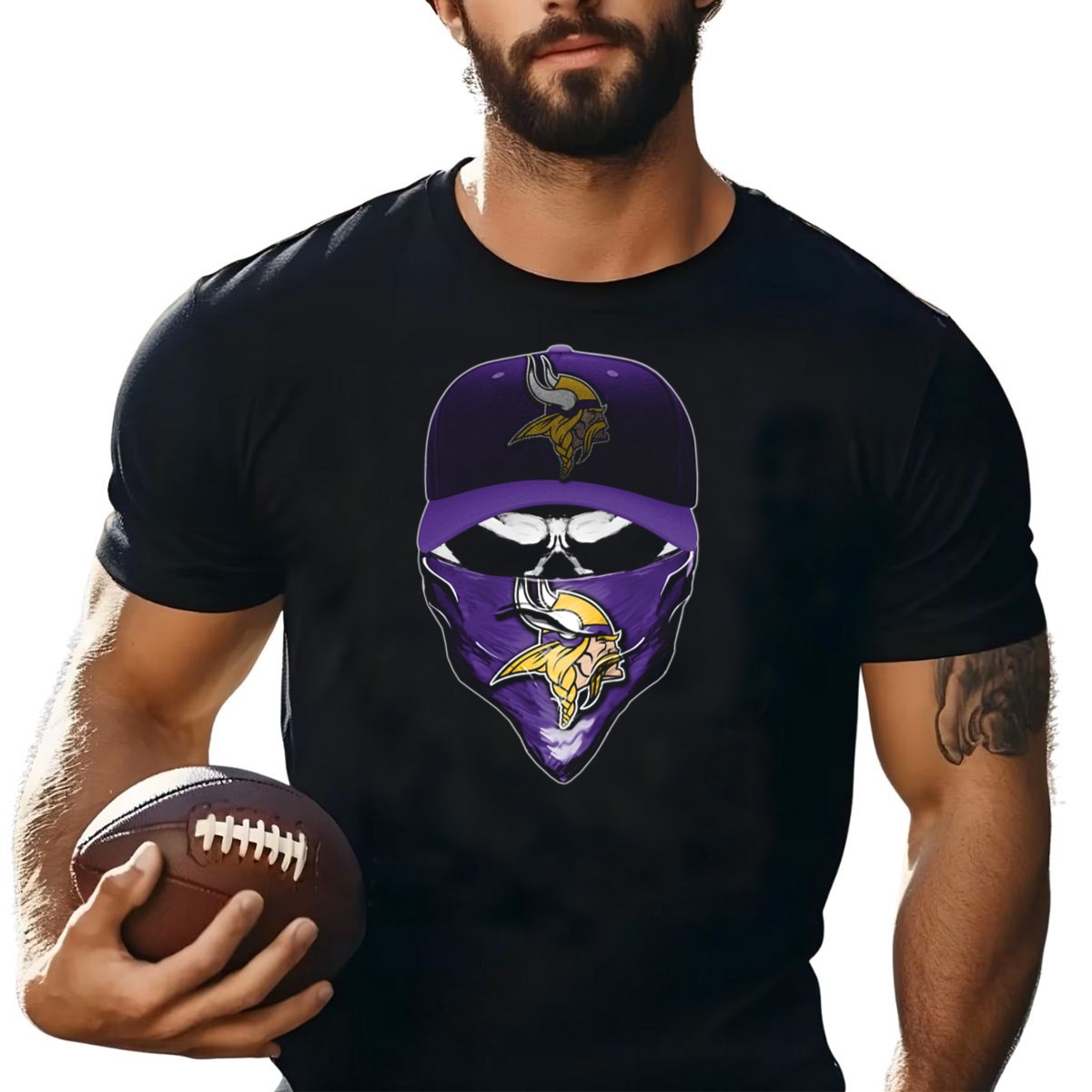 Skull-Minnesota-Vikings-Logo-Face-Mask-And-Cap-T-Shirt-1_t-shirt-4_5