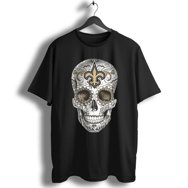 Skull New Orleans Saints Shirt T Shirt 1