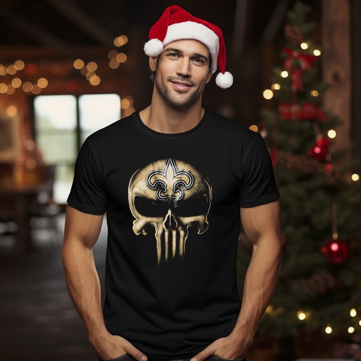 Skull-V3-New-Orleans-Saints-Fleur-De-Lis-Punisher-T-Shirt-1_t-shirt-1_2