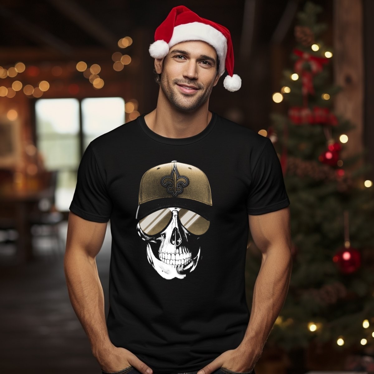 Skull-V7-New-Orleans-Saints-Fleur-De-Lis-Hat-And-Sunglasses-T-Shirt-1_t-shirt-1_2