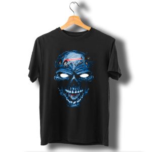 Skull With Buffalo Bills T-Shirt