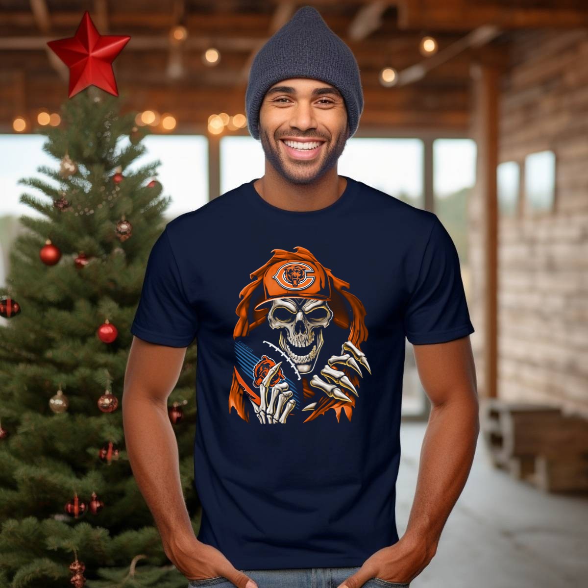 Skullbong-Chicago-Bears-Skeleton-Holding-Football-T-Shirt-1_t-shirt-3_4
