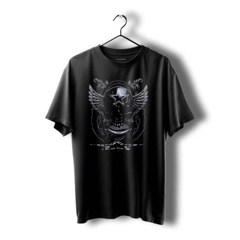 Skullfb Dallas Cowboys Wings Star Chain Crest T Shirt 1 T Shirt 1 1