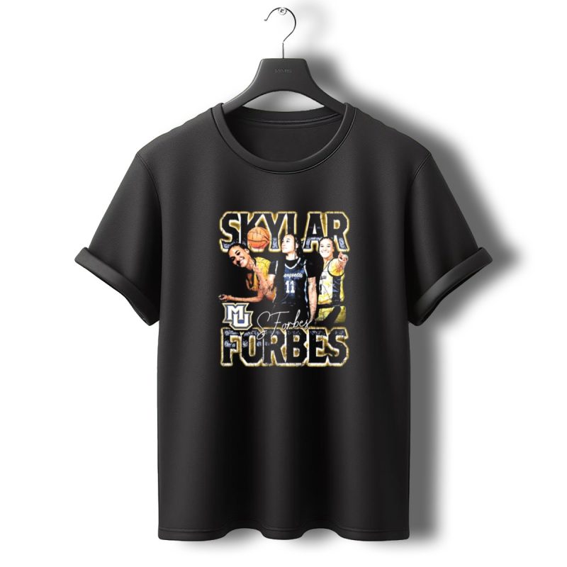 Skylar Forbes Marquette Golden Eagles Basketball Mu Vintage 90S Style Signature T Shirt T Shirt 0 1