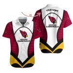 Sleek Cardinal Spirit Customizable Arizona Cardinals Hawaiian Shirt