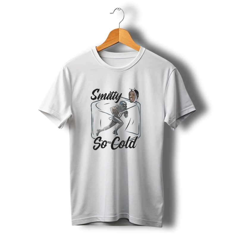 Smitty So Cold Philadelphia Eagles Cartoon Ice Block Running T Shirt T Shirt 1 1