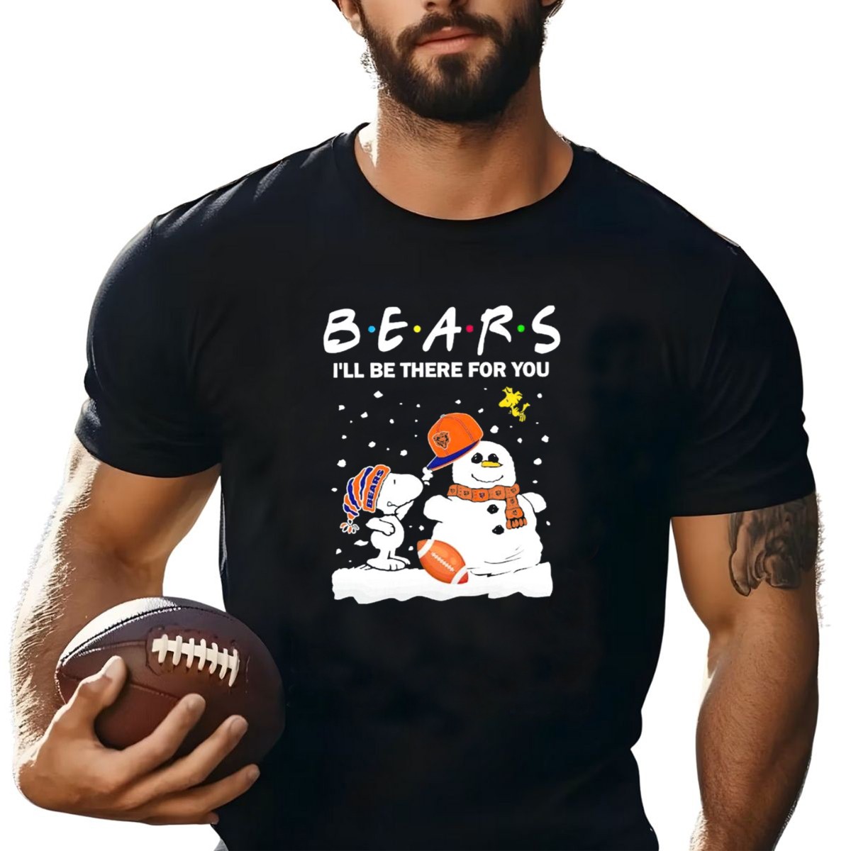 Snoopy-And-Snowman-Chicago-Bears-ILl-Be-There-For-You-Christmas-Football-T-Shirt-1_t-shirt-1_2
