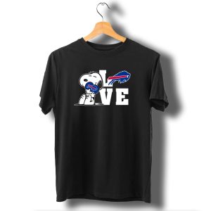 Snoopy Buffalo Bills Love T-Shirt
