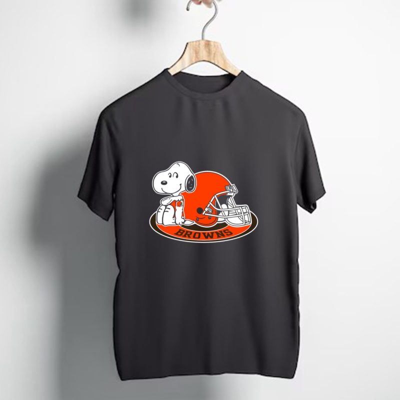 Snoopy Cleveland Browns Helmet Browns T Shirt 1 T Shirt 1