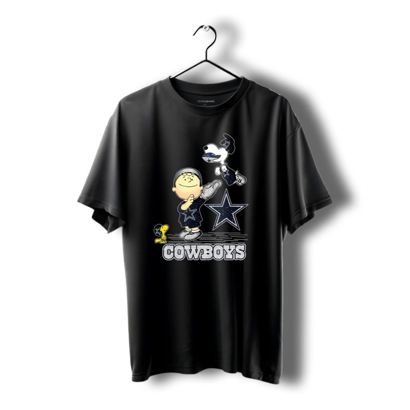 Snoopy Dallas Cowboys Football Star Fan T Shirt 1 T Shirt 1 1