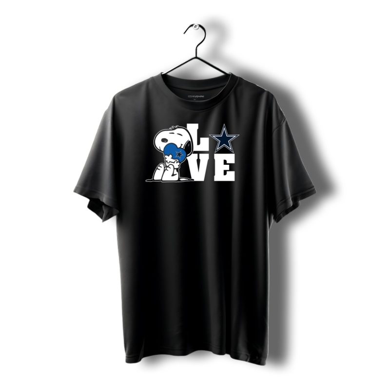 Snoopy Dallas Cowboys Love Star T Shirt 1 T Shirt 1 1