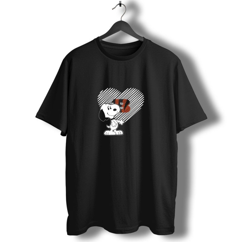Snoopy Heartwarming Cincinnati Bengals Fan Spirit T Shirt 1 T Shirt 1