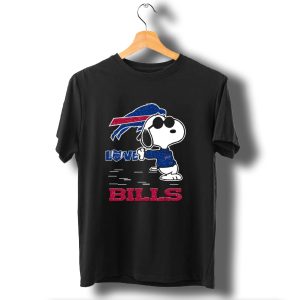 Snoopy Love Buffalo Bills Football Nfl T-Shirt