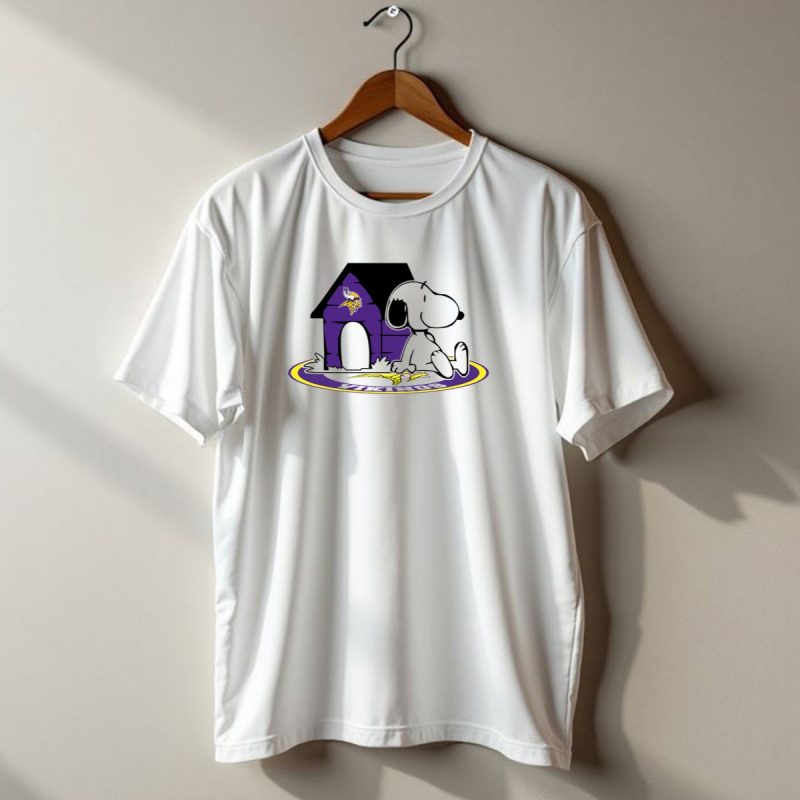 Snoopy Minnesota Vikings Football Fan Now And Forever T Shirt 1 T Shirt 1