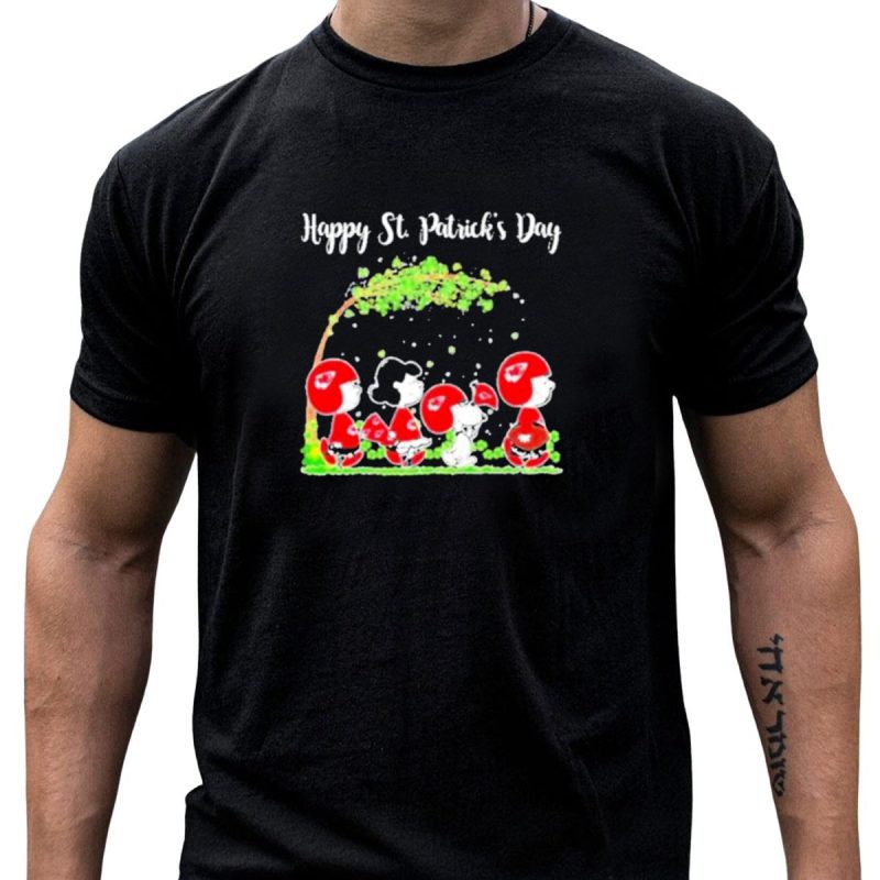 Snoopy Peanuts Kansas City Chiefs Happy Stkids T Shirt Fpatricks Day 2024 Football T Shirt T Shirt 1 1