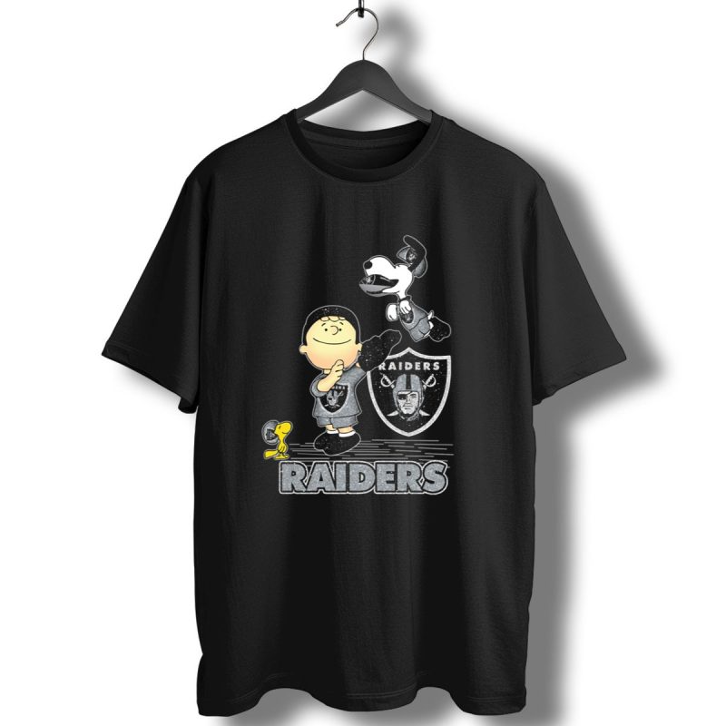 Snoopy Raiders Football Team With Las Vegas Logo And Friends T Shirt 1 T Shirt 1
