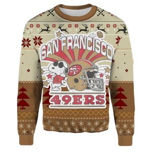 Snoopy San Francisco 49ers Ugly Sweater
