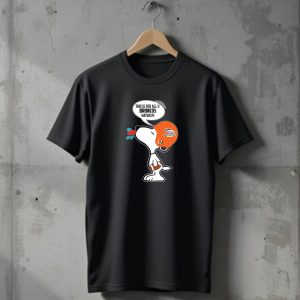 Snoopy This Is For All U Broncos Haters Denver Broncos Fans T-Shirt