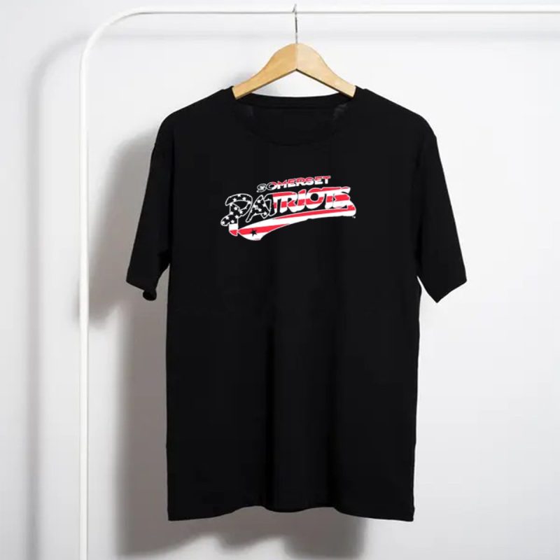 Somerset Patriots Stars And Stripes Wordmark T Shirt T Shirt 1