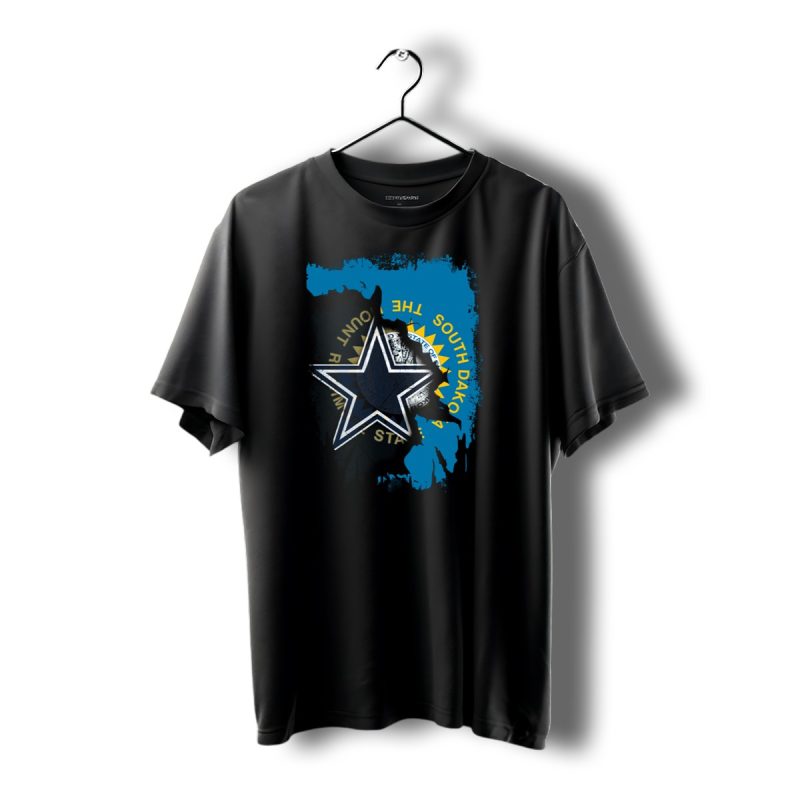South Dakota Pride With Dallas Cowboys Star Integration T Shirt 1 T Shirt 1 1