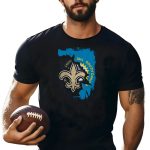 South-Dakota-State-Outline-With-Saints-Fleur-De-Lis-And-Seal-T-Shirt-1_t-shirt-4_5