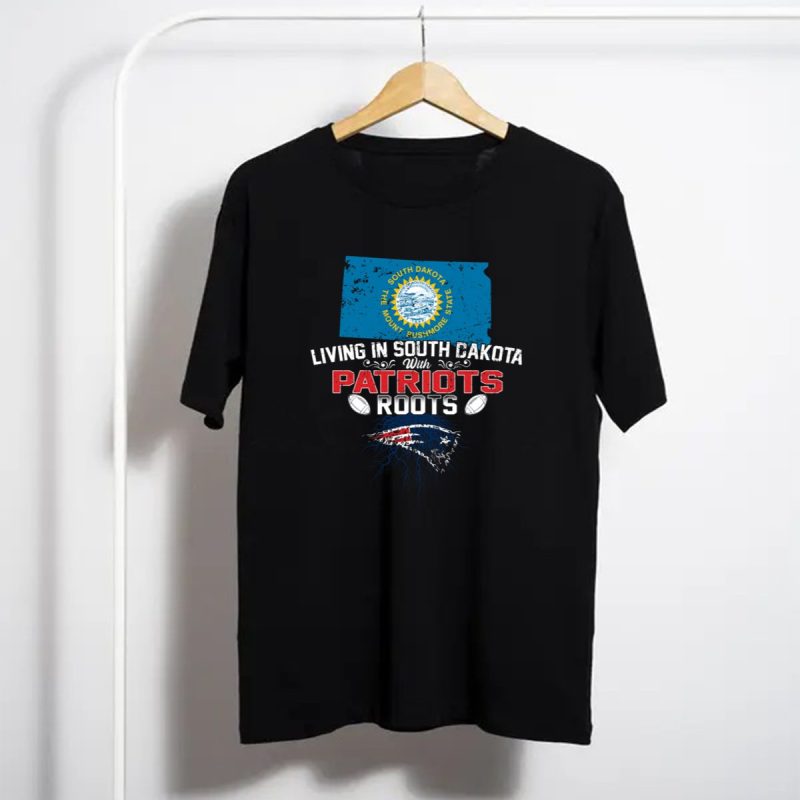 South Dakota The Mount Rushmore State Living With Patriots Roots T Shirt T Shirt 1
