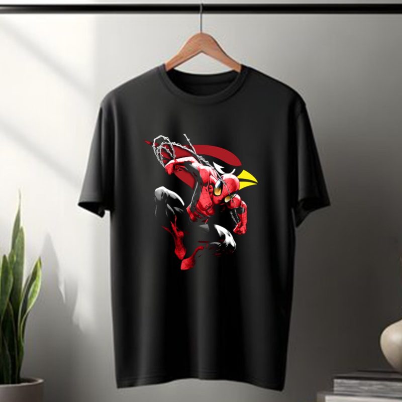 Spiderman Arizona Cardinals Nfl T Shirt T Shirt 1