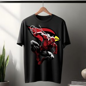 Spiderman Arizona Cardinals T Shirt