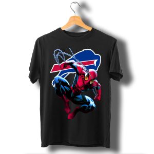 Spiderman Buffalo Bills T Shirt
