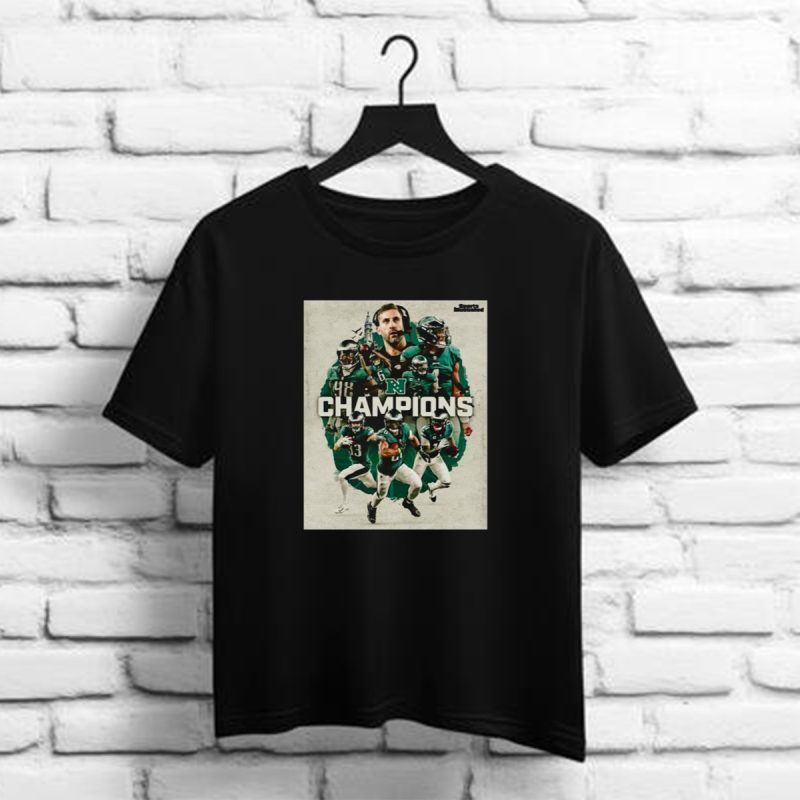 Sports Illustrated National Football Conference Champions Philadelphia Eagles Super Bowl Bound T Shirt T Shirt 1 1