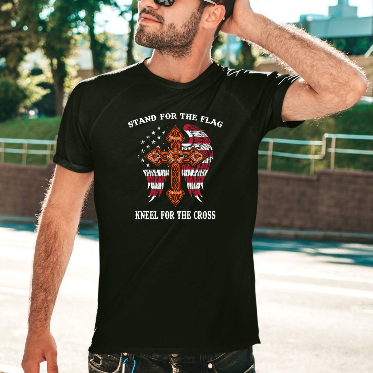 Stand-For-The-Flag-Kneel-For-The-Cross-Chicago-Bears-Flag-Cross-Wings-T-Shirt-1_t-shirt-4_5