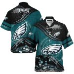 Starry Night Eagles Flight Philadelphia Hawaiian Shirt