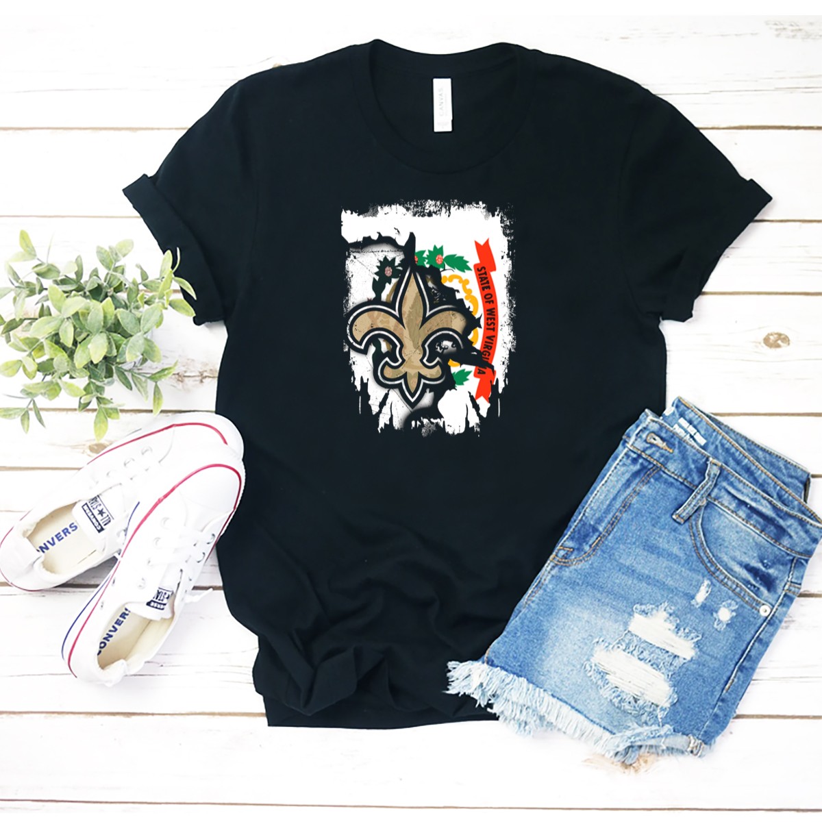 State-Of-West-Virginia-Fleur-De-Lis-Saints-T-Shirt-1_t-shirt-2_3