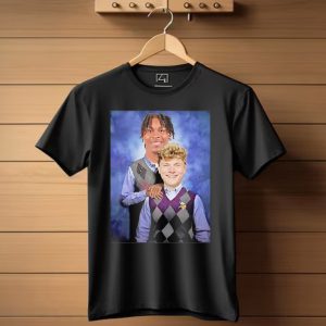 Step Brothers Justin Jefferson Jj Mccarthy Minnesota Vikings T Shirt