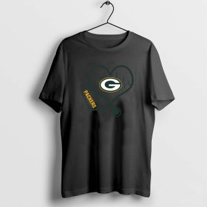 Stethoscope Heart Green Bay Packers Shirt