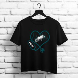 Stethoscope Heart Philadelphia Eagles shirt