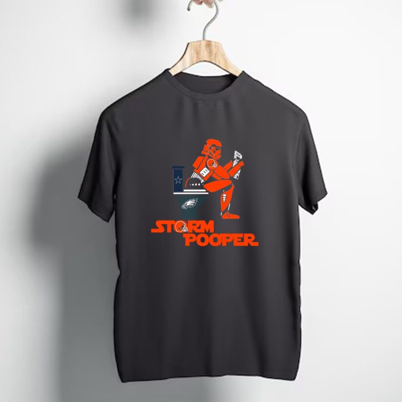 Storm Pooper Cleveland Browns Philadelphia Eagles Dallas Cowboys Legends T Shirt 1 T Shirt 1