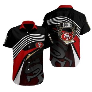 Streamline San Francisco 49ers Modern Waves Hawaiian Shirt