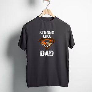Strong Like Cleveland Browns Super Dad T-Shirt