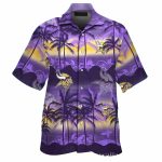 Sundown Silhouette Minnesota Vikings Hawaiian Shirt