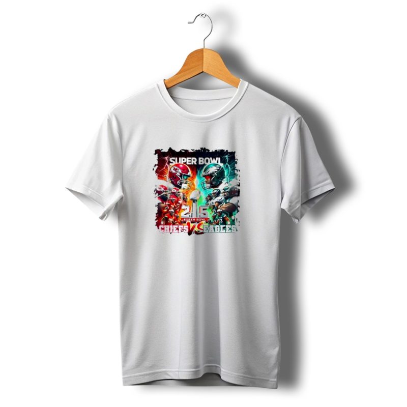 Super Bowl 215 Chiefs Vs Eagles Football Matchup T Shirt T Shirt 1 1 1