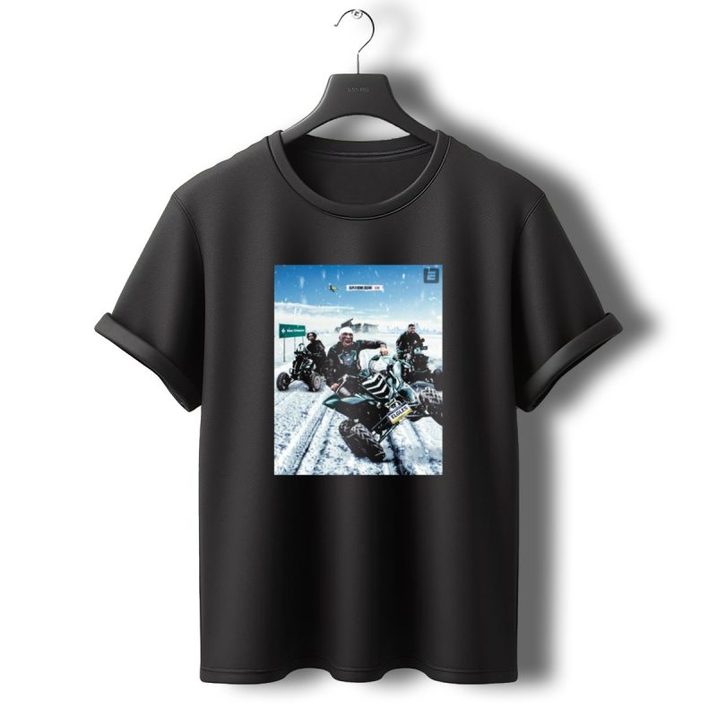 Super Bowl Bound Philadelphia Eagles Riding Atvs To New Orleans Victory T Shirt T Shirt 0 1