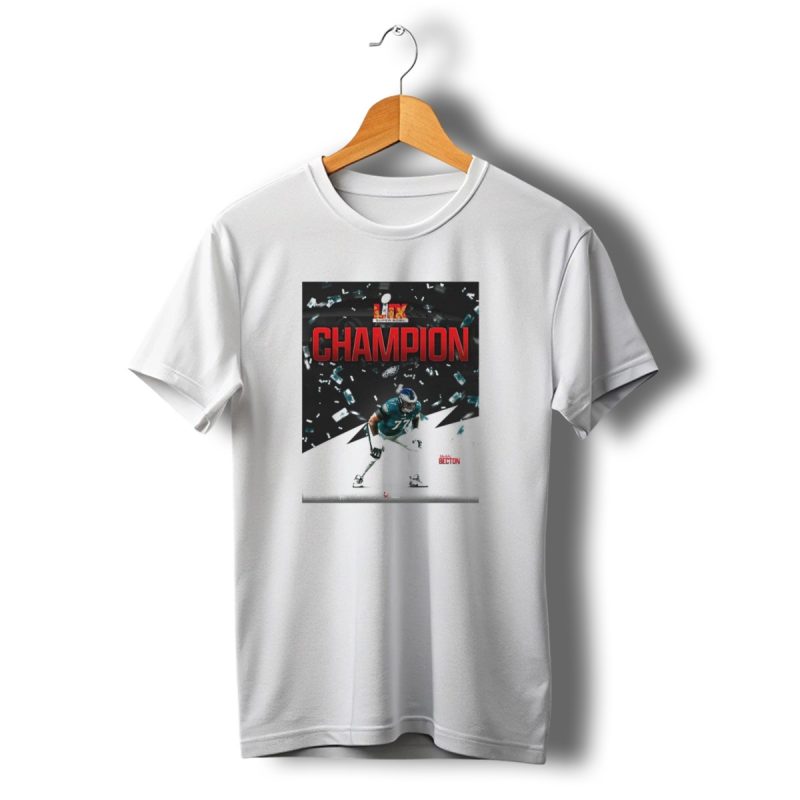 Super Bowl Lix Champion Mekhi Becton Philadelphia Eagles For The Ville T Shirt T Shirt 1 1