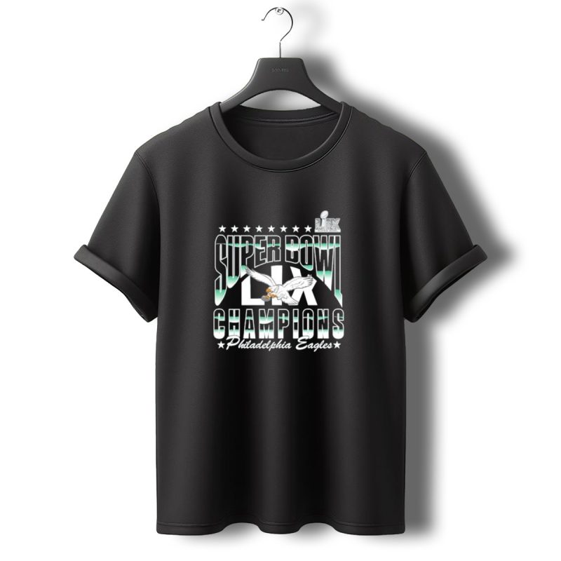 Super Bowl Lix Champions Philadelphia Eagles T Shirt T Shirt 0 1